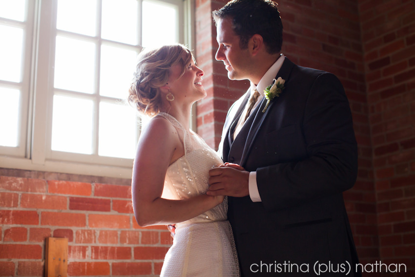 Top Calgary wedding photographers - brick