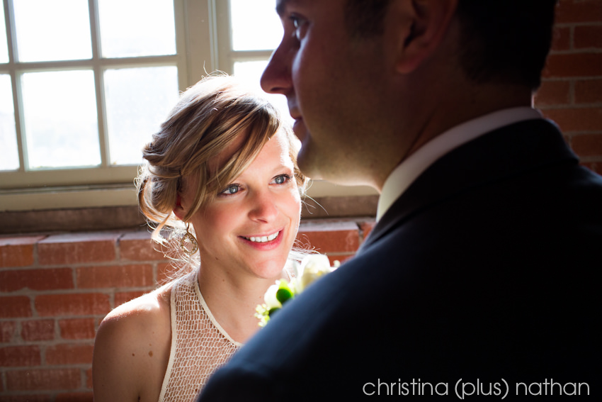 Brick Building Calgary Wedding