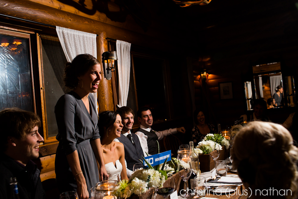 Baker Creek Chalets Reception for Wedding