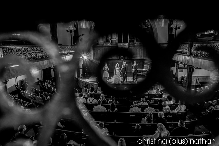 Calgary Church wedding photo