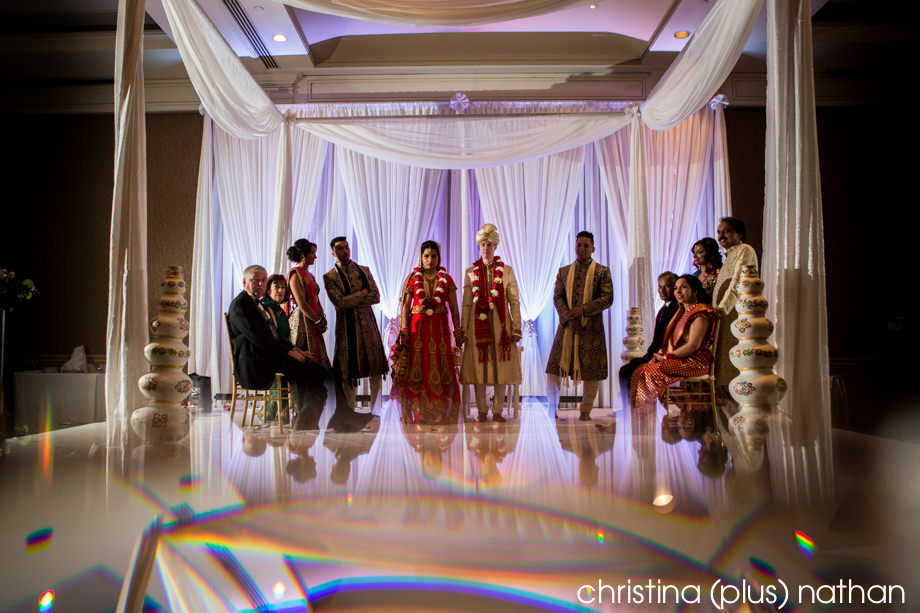 Photography of hindu ceremony in Westin hotel downtown Calgary