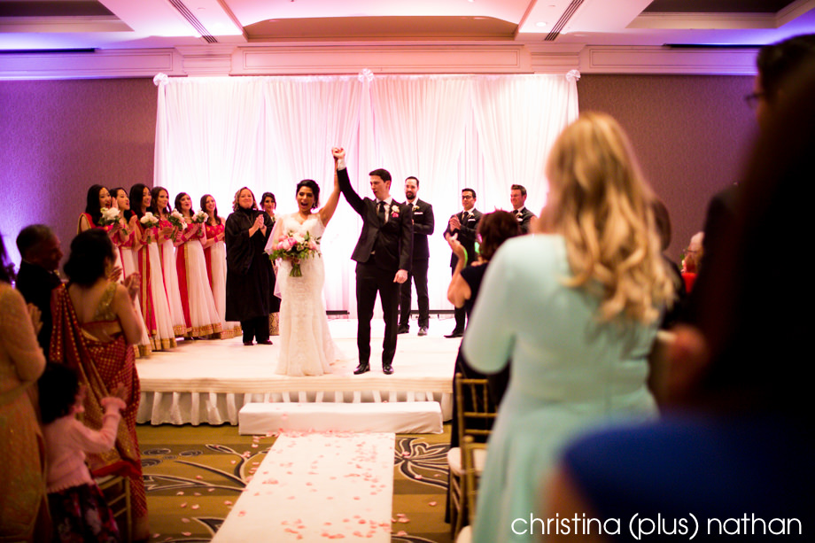 Wedding photographers in Calgary Westin Hotel