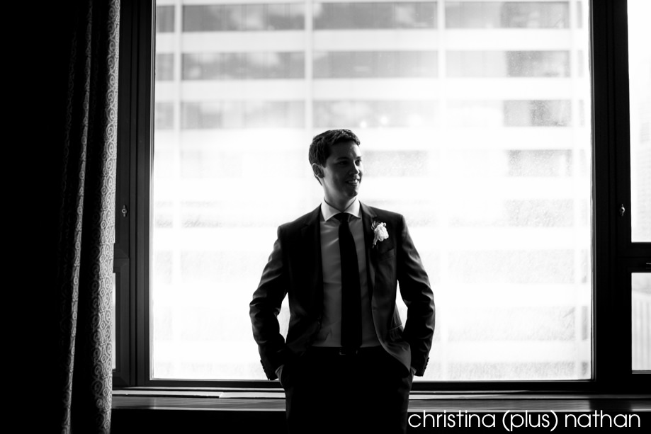 Groom at Westin Hotel