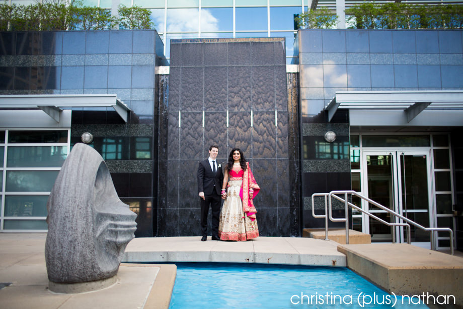 Indian wedding portraits downtown