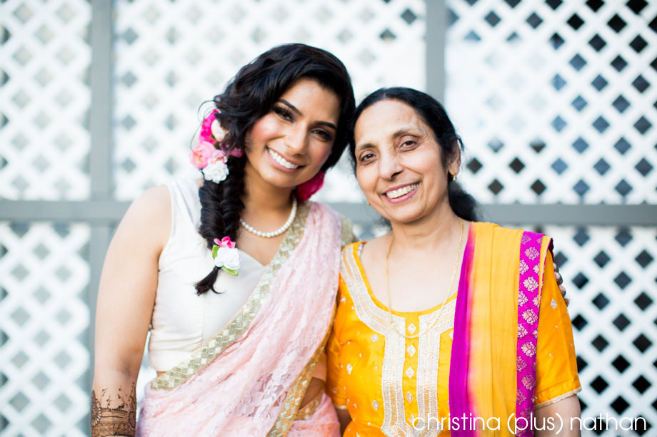 Indian Hindu Wedding Bride and Mom