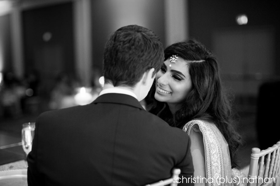 Hindu wedding reception Westin Hotel Calgary