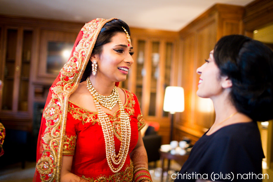Bride and mom on wedding day emotional calgary