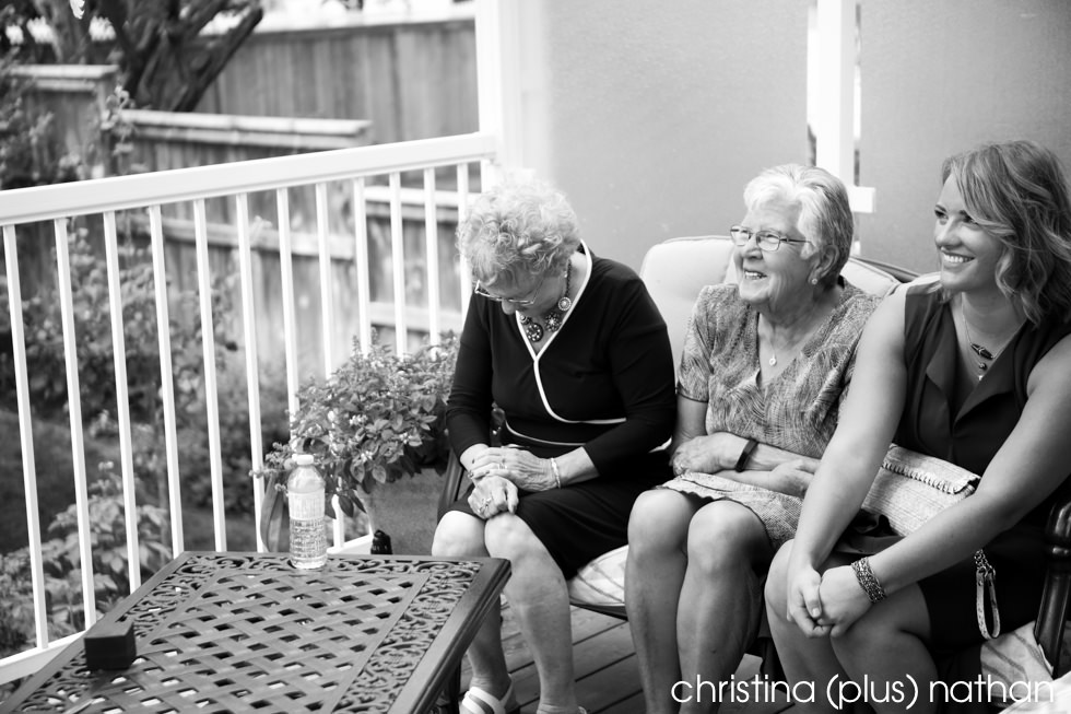 Grandma is excited about backyard wedding in Calgary