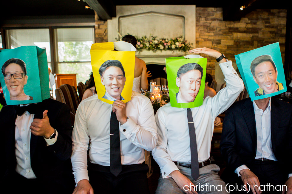 Wedding party games at The Lake House Restaurant